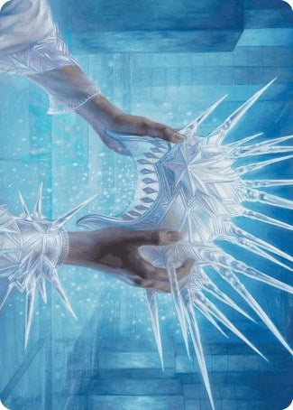 Hylda's Crown of Winter Art Card [Wilds of Eldraine Art Series] | Good Games Morley