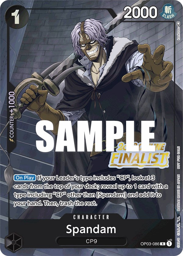 Spandam (Offline Regional 2023) [Finalist] [One Piece Promotion Cards] | Good Games Morley