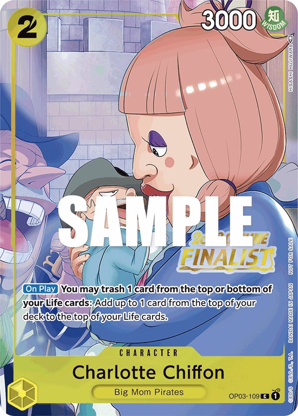 Charlotte Chiffon (Offline Regional 2023) [Finalist] [One Piece Promotion Cards] | Good Games Morley