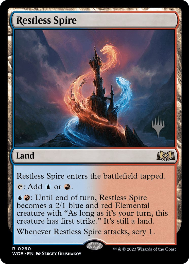 Restless Spire (Promo Pack) [Wilds of Eldraine Promos] | Good Games Morley