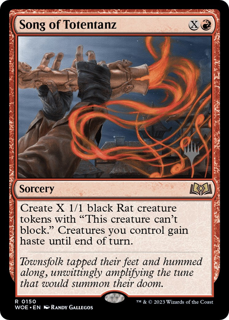 Song of Totentanz (Promo Pack) [Wilds of Eldraine Promos] | Good Games Morley