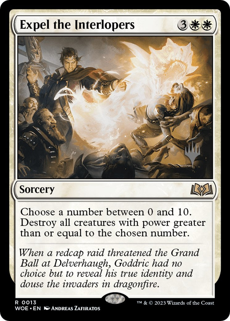Expel the Interlopers (Promo Pack) [Wilds of Eldraine Promos] | Good Games Morley