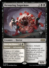 Devouring Sugarmaw // Have for Dinner(Promo Pack) [Wilds of Eldraine Promos] | Good Games Morley