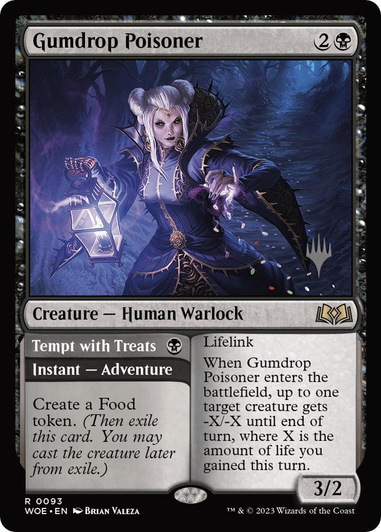 Gumdrop Poisoner // Gumdrop Poisoner (Promo Pack) [Wilds of Eldraine Promos] | Good Games Morley
