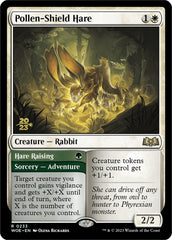 Pollen-Shield Hare // Hare Raising [Wilds of Eldraine Prerelease Promos] | Good Games Morley