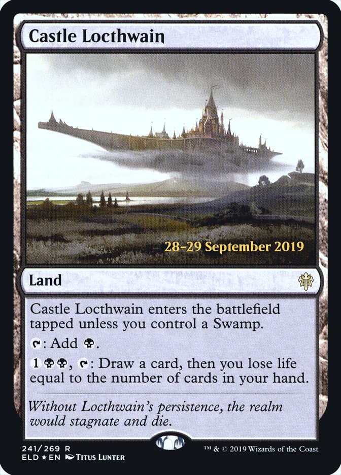 Castle Locthwain [Throne of Eldraine Prerelease Promos] | Good Games Morley