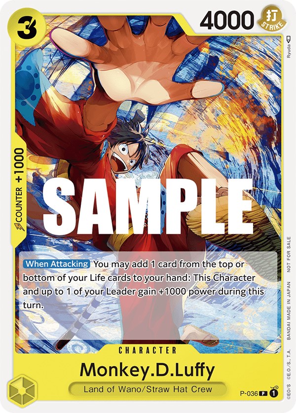 Monkey.D.Luffy (Pre-Release Tournament) [One Piece Promotion Cards] | Good Games Morley
