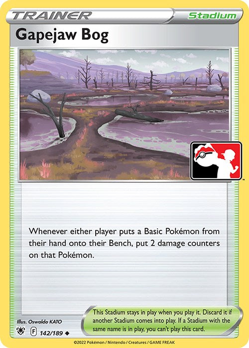 Gapejaw Bog (142/189) [Prize Pack Series Three] | Good Games Morley