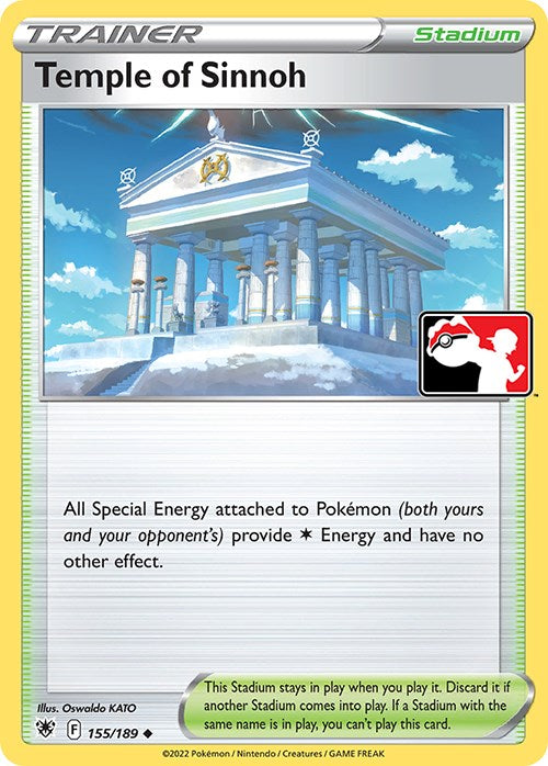 Temple of Sinnoh (155/189) [Prize Pack Series Three] | Good Games Morley