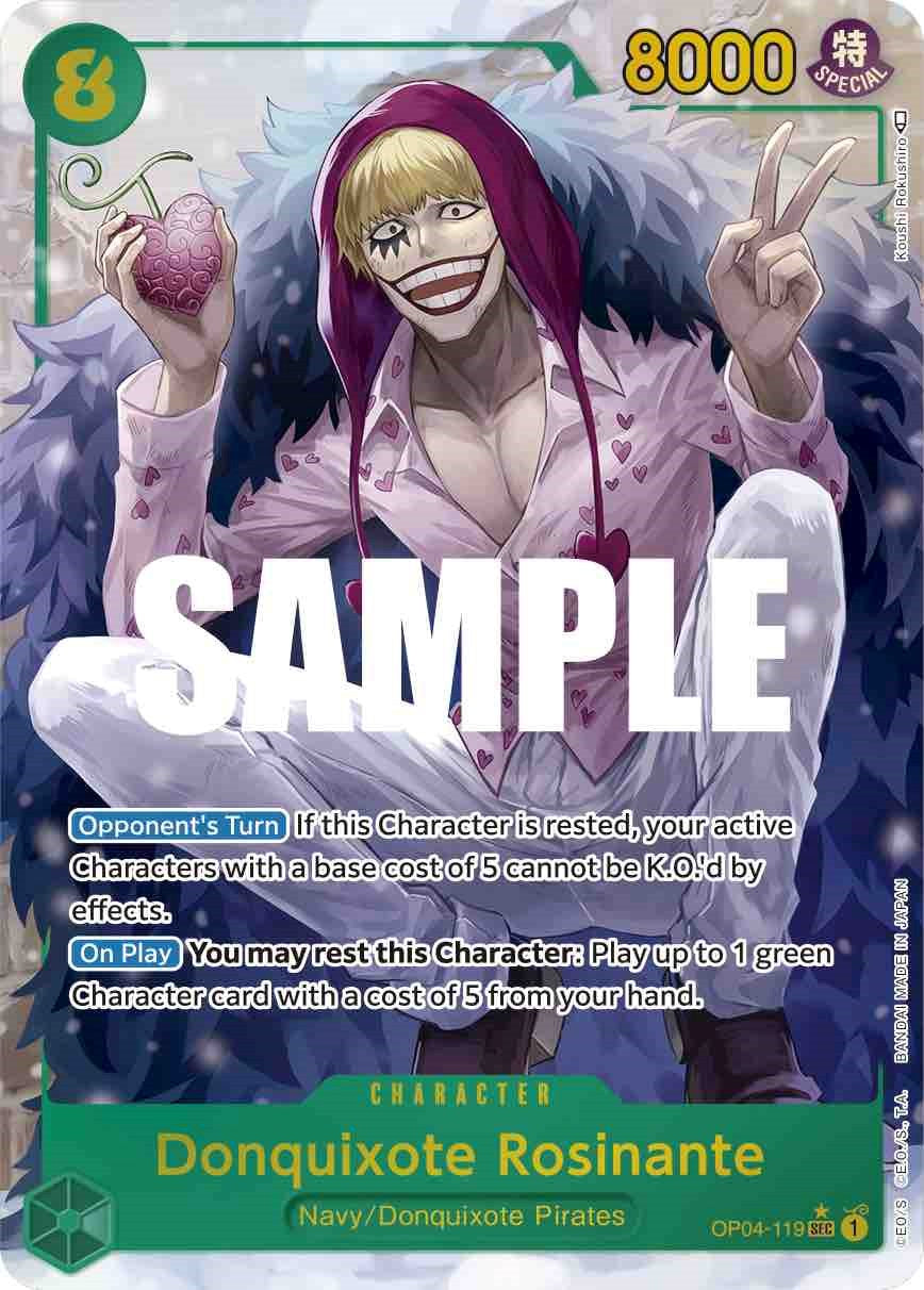 Donquixote Rosinante (Alternate Art) [Kingdoms of Intrigue] | Good Games Morley