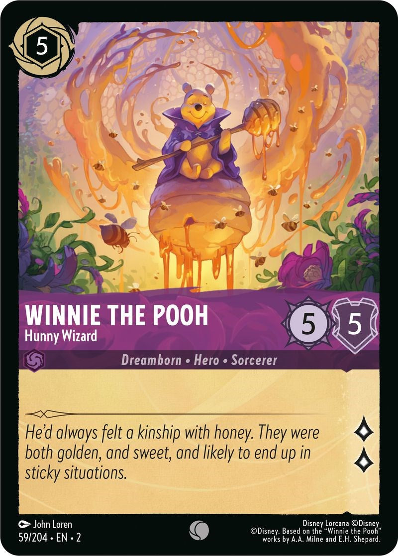 Winnie the Pooh - Hunny Wizard (59/204) [Rise of the Floodborn] | Good Games Morley