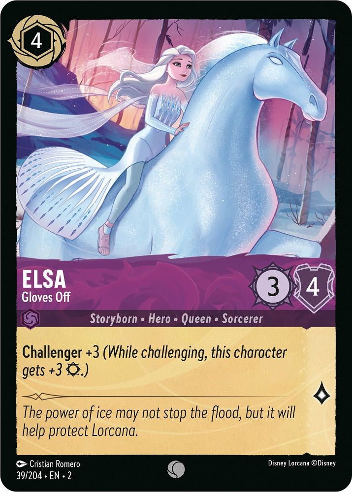 Elsa - Gloves Off (39/204) [Rise of the Floodborn] | Good Games Morley