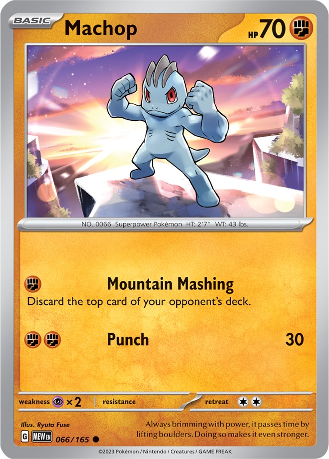 Machop (066/165) [Scarlet & Violet 151] | Good Games Morley