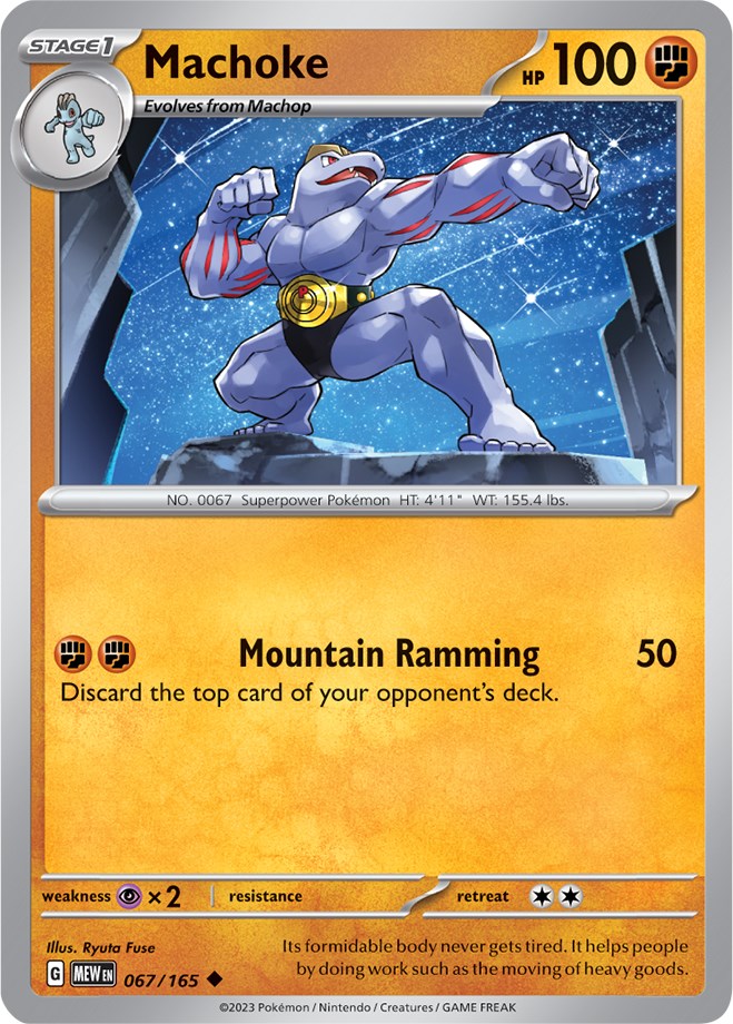 Machoke (067/165) [Scarlet & Violet 151] | Good Games Morley