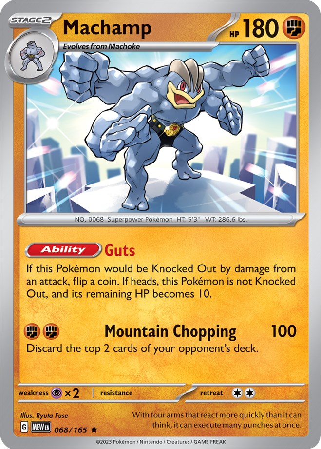 Machamp (068/165) [Scarlet & Violet 151] | Good Games Morley