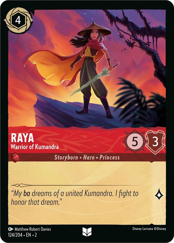Raya - Warrior of Kumandra (124/204) [Rise of the Floodborn] | Good Games Morley
