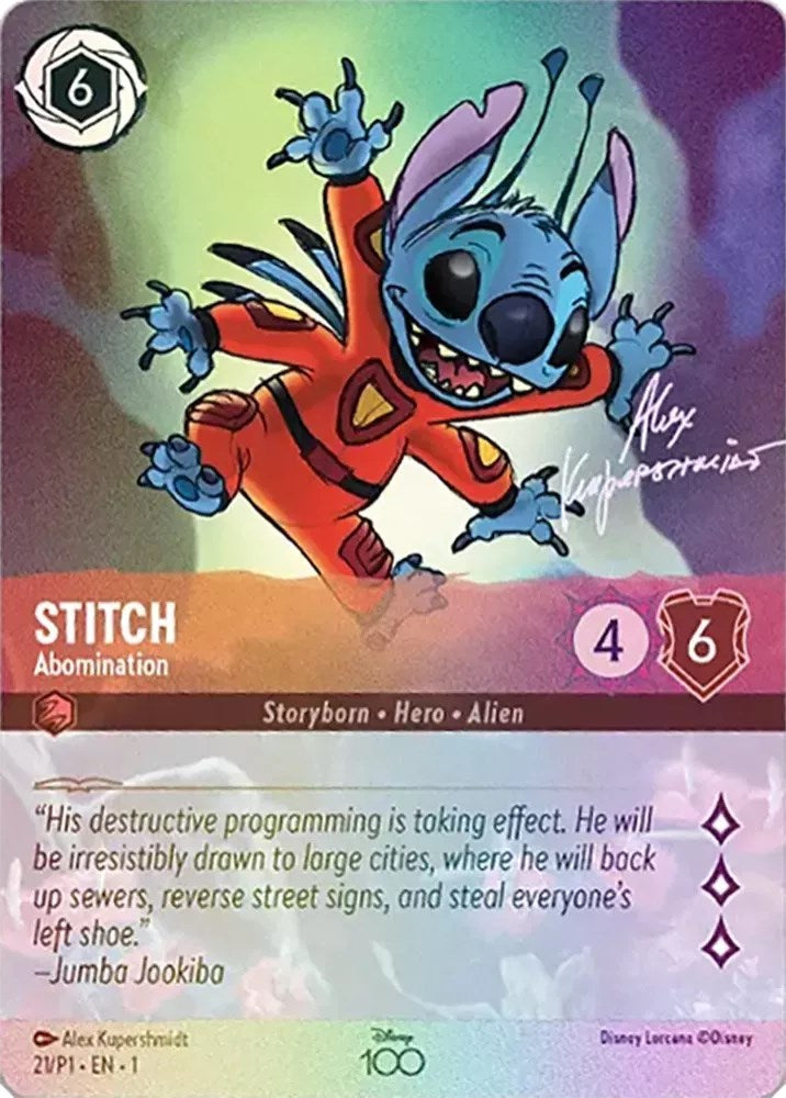Stitch - Abomination (Enchanted) (21) [Disney100 Promos] | Good Games Morley