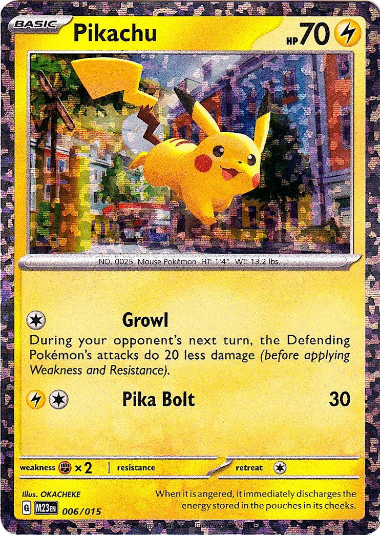 Pikachu (006/015) [McDonald's Promos: 2023 Collection] | Good Games Morley