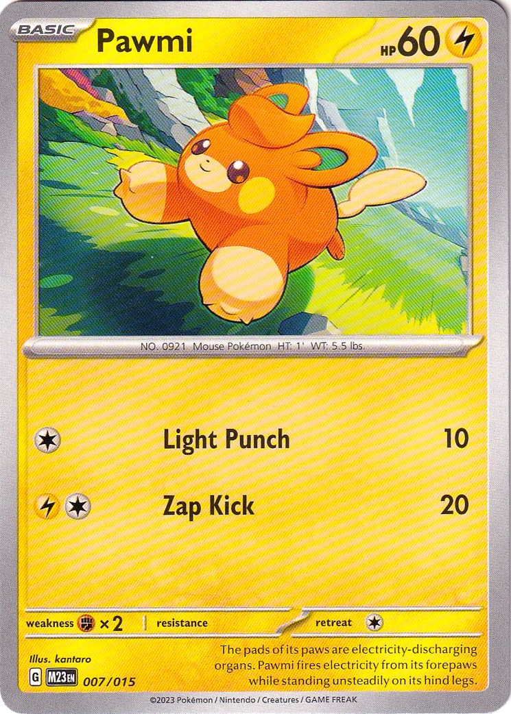Pawmi (007/015) [McDonald's Promos: 2023 Collection] | Good Games Morley