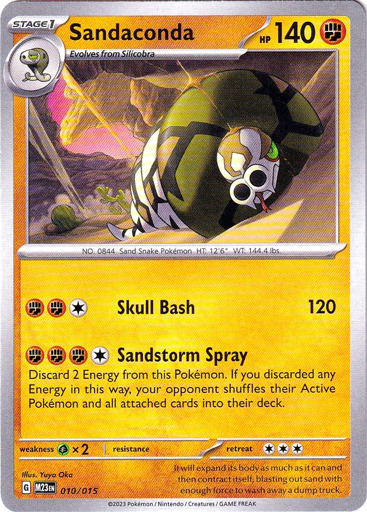 Sandaconda (010/015) [McDonald's Promos: 2023 Collection] | Good Games Morley