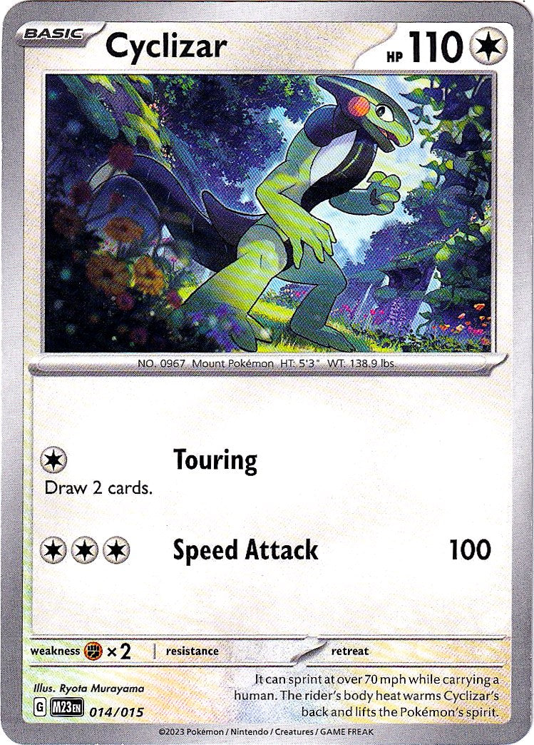 Cyclizar (014/015) [McDonald's Promos: 2023 Collection] | Good Games Morley