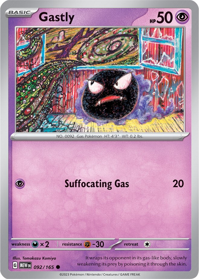 Gastly (092/165) [Scarlet & Violet 151] | Good Games Morley