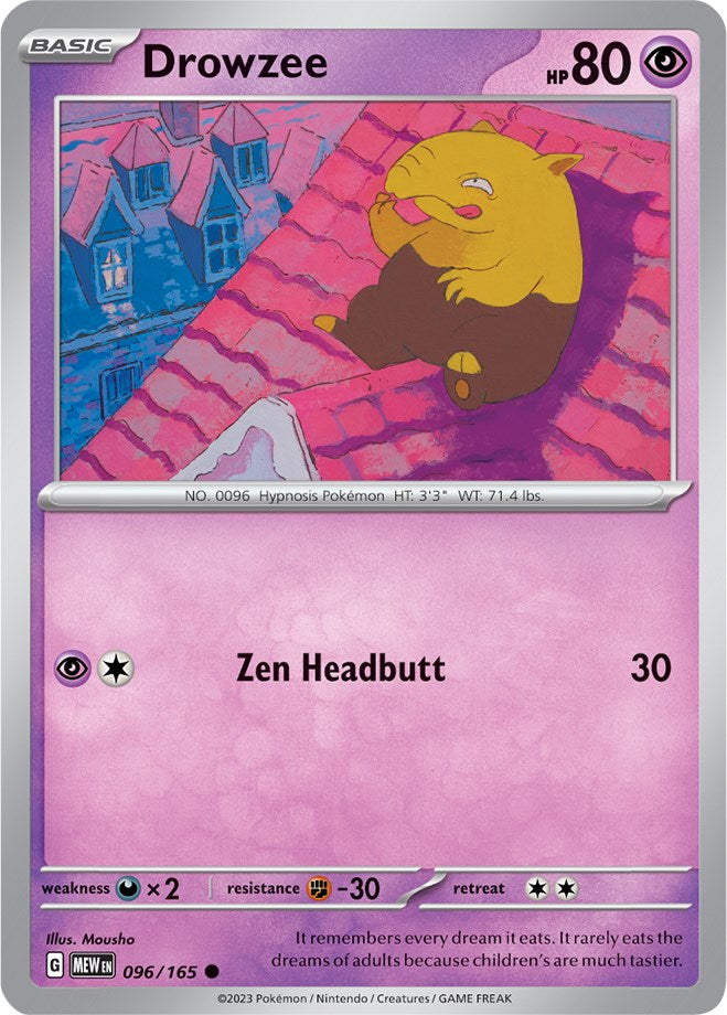 Drowzee (096/165) [Scarlet & Violet 151] | Good Games Morley