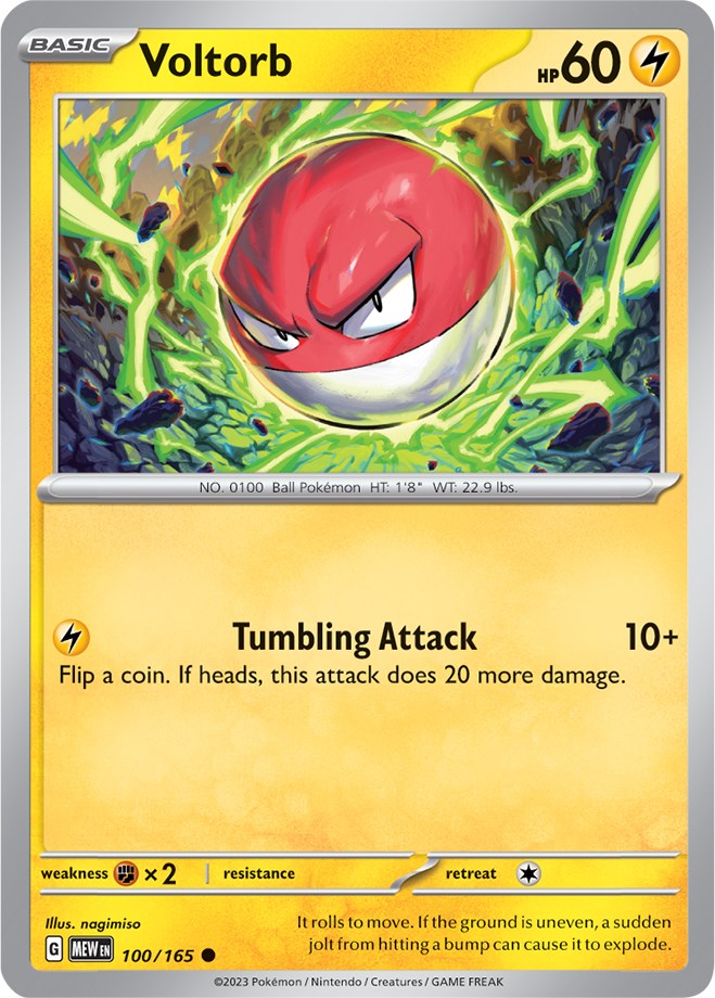 Voltorb (100/165) [Scarlet & Violet 151] | Good Games Morley