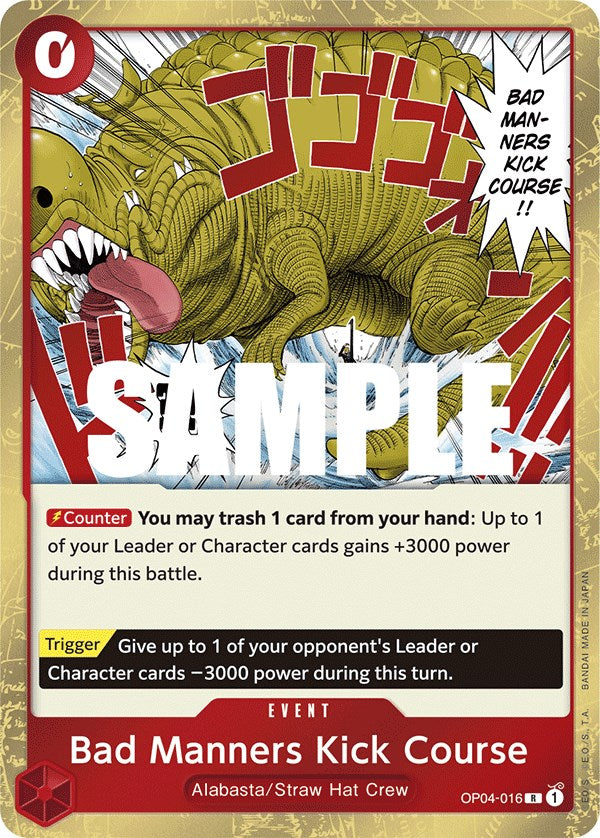 Bad Manners Kick Course [Kingdoms of Intrigue] | Good Games Morley