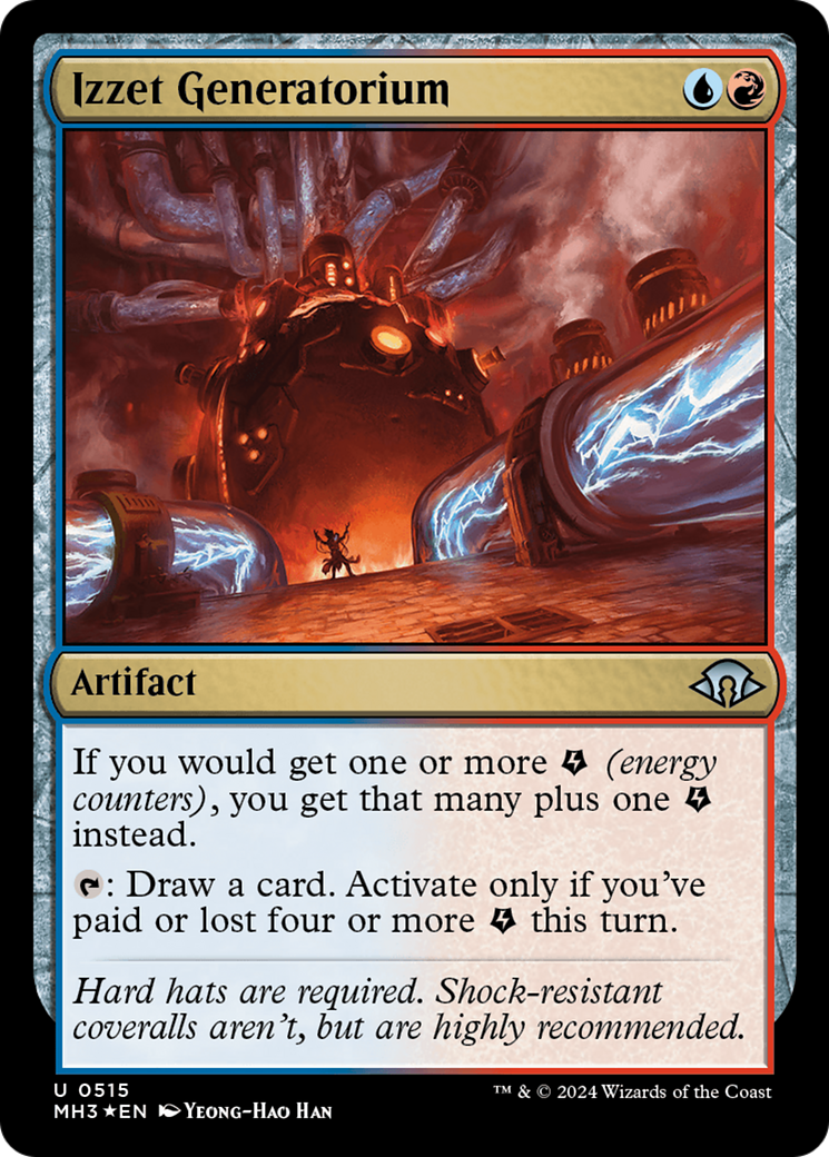 Izzet Generatorium (Ripple Foil) [Modern Horizons 3] | Good Games Morley