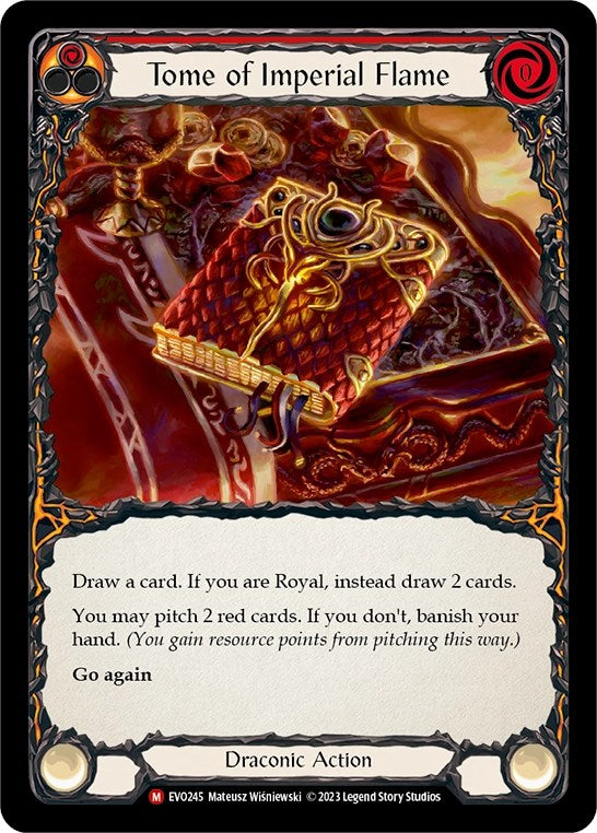 Tome of Imperial Flame [EVO245] (Bright Lights) | Good Games Morley