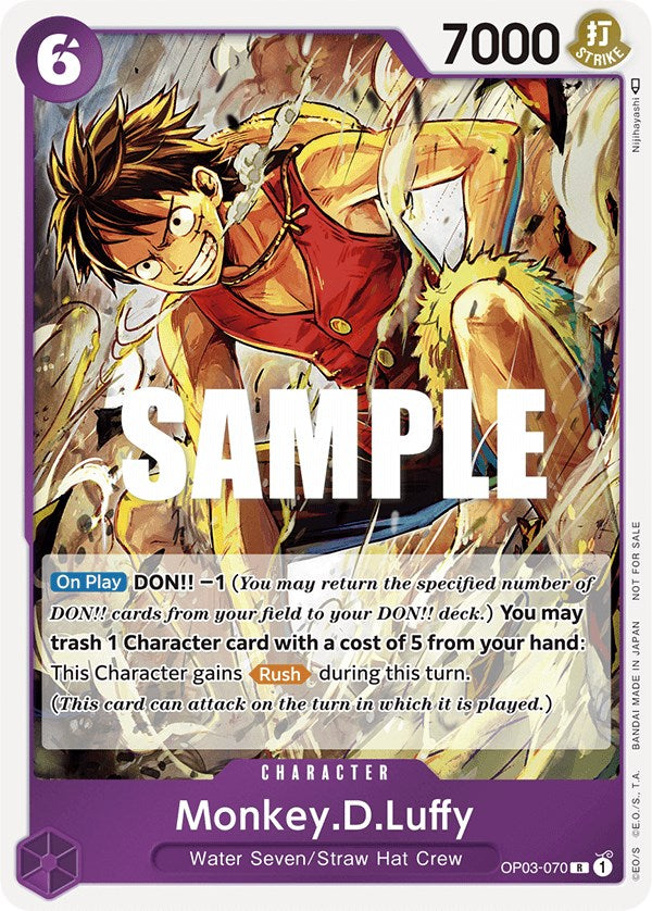 Monkey.D.Luffy (Dash Pack) [Kingdoms of Intrigue] | Good Games Morley