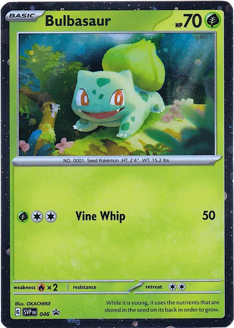 Bulbasaur (046) (Cosmos Holo) [Scarlet & Violet: Black Star Promos] | Good Games Morley