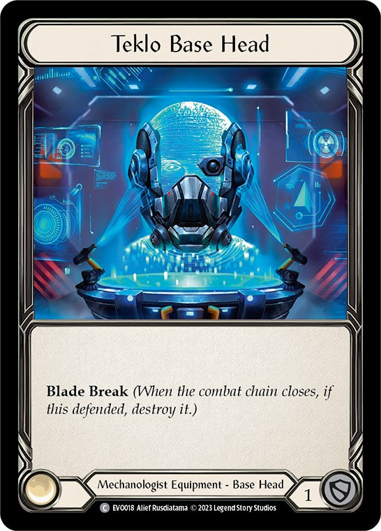 Teklo Base Head [EVO018] (Bright Lights) | Good Games Morley