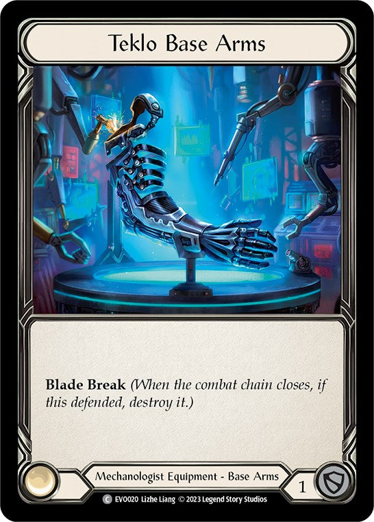 Teklo Base Arms [EVO020] (Bright Lights) | Good Games Morley