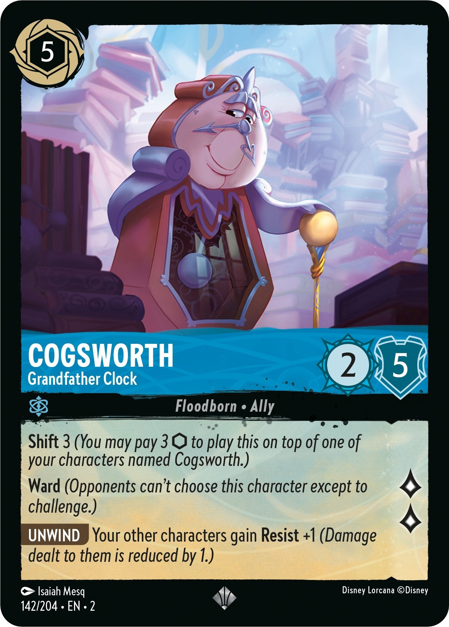 Cogsworth - Grandfather Clock (142/204) [Rise of the Floodborn] | Good Games Morley