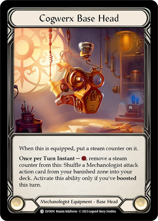 Cogwerx Base Head [EVO014] (Bright Lights) | Good Games Morley
