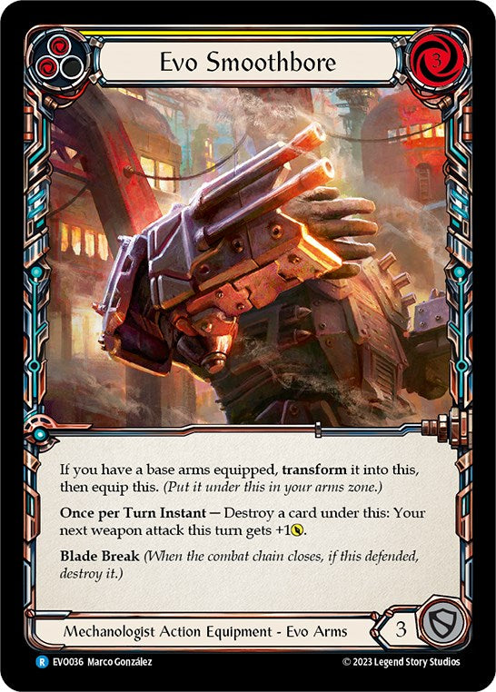 Evo Smoothbore [EVO036] (Bright Lights)  Cold Foil | Good Games Morley