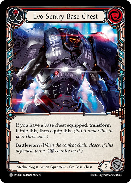 Evo Sentry Base Chest [EVO043] (Bright Lights) | Good Games Morley