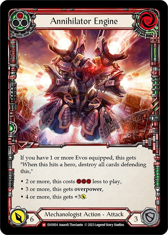 Annihilator Engine [EVO054] (Bright Lights)  Rainbow Foil | Good Games Morley