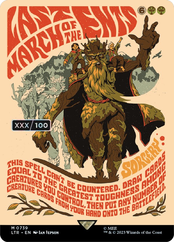 Last March of the Ents (Borderless Poster) (Serialized) [The Lord of the Rings: Tales of Middle-Earth] | Good Games Morley