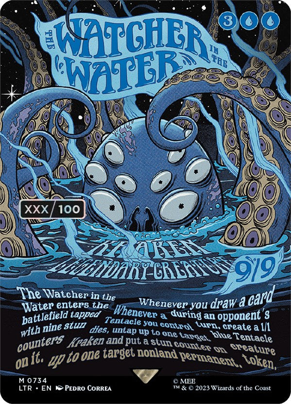 The Watcher in the Water (Borderless Poster) (Serialized) [The Lord of the Rings: Tales of Middle-Earth] | Good Games Morley
