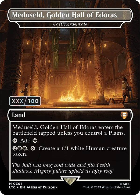 Meduseld, Golden Hall of Edoras - Castle Ardenvale (Serialized) [The Lord of the Rings: Tales of Middle-Earth Commander] | Good Games Morley
