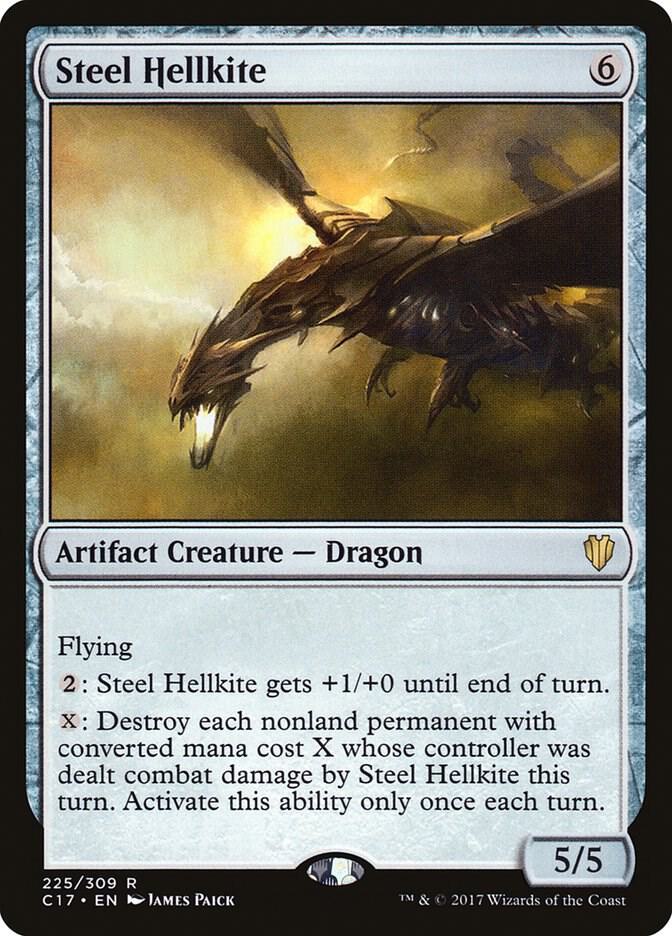Steel Hellkite 225/309 (Commander 2017)  | Good Games Morley