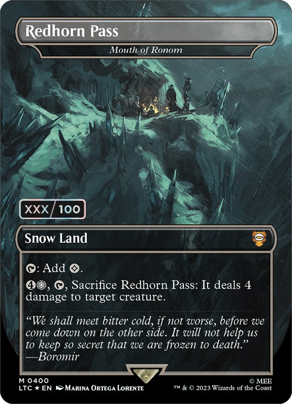 Redhorn Pass - Mouth of Ronom (Serialized) [The Lord of the Rings: Tales of Middle-Earth Commander] | Good Games Morley