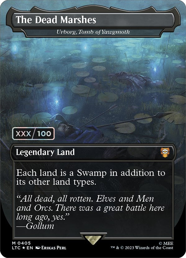 The Dead Marshes - Urborg, Tomb of Yawgmoth (Serialized) [The Lord of the Rings: Tales of Middle-Earth Commander] | Good Games Morley