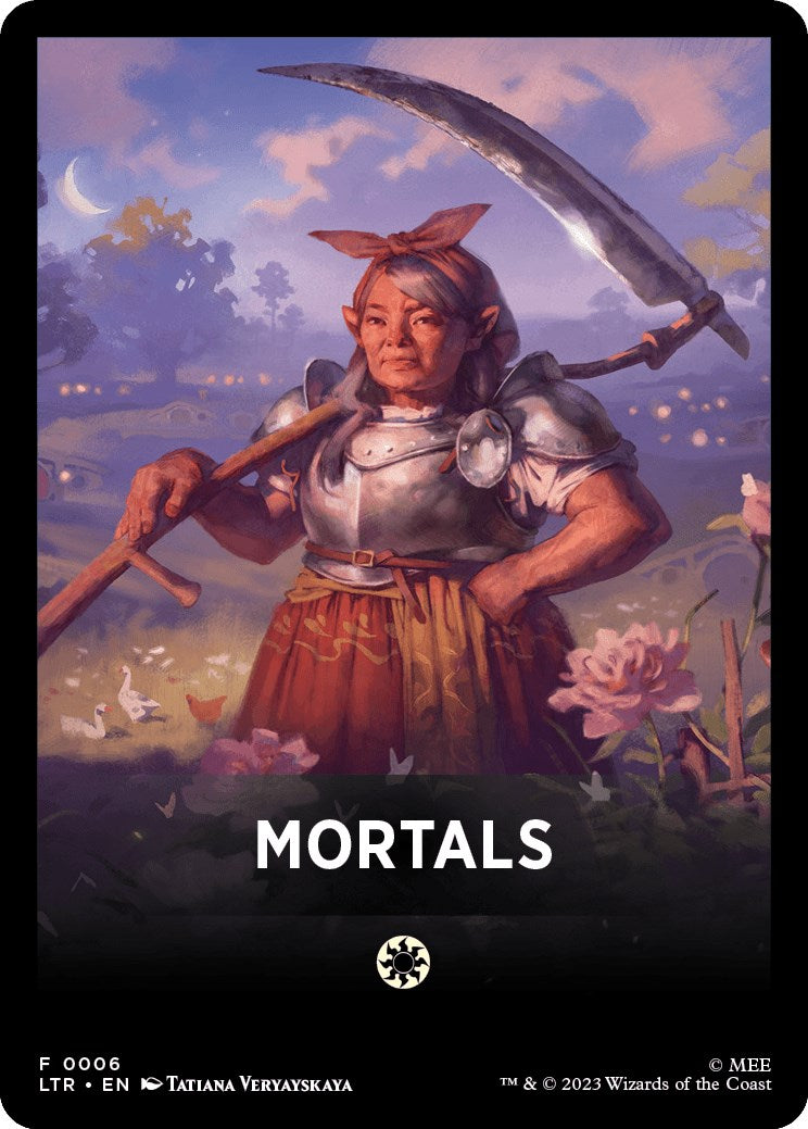 Mortals Theme Card [The Lord of the Rings: Tales of Middle-Earth] | Good Games Morley