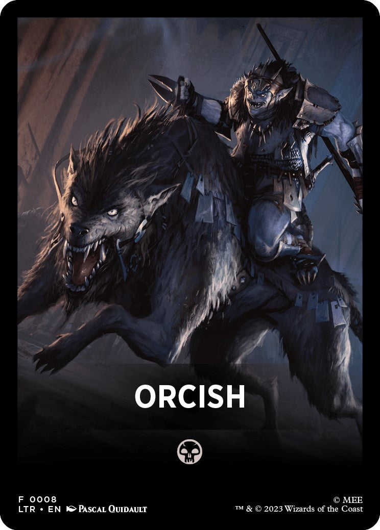 Orcish Theme Card [The Lord of the Rings: Tales of Middle-Earth] | Good Games Morley