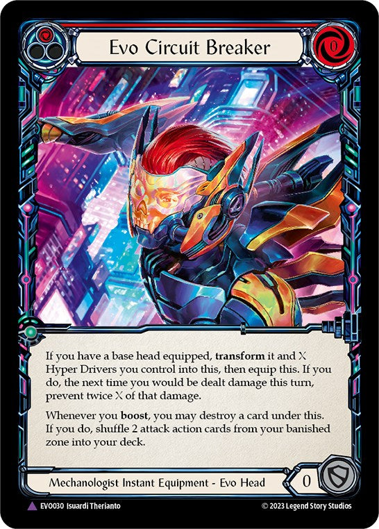 Evo Circuit Breaker (Marvel) [EVO030] (Bright Lights)  Cold Foil | Good Games Morley