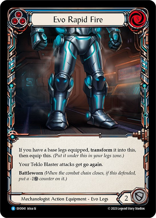 Evo Rapid Fire [EVO041] (Bright Lights)  Cold Foil | Good Games Morley